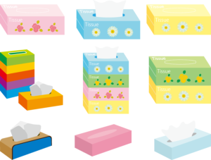 【使用環境別】最適なティッシュ箱の大きさ(サイズ)を解説！
